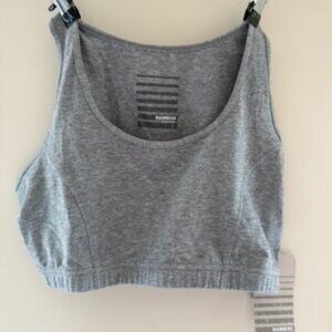 Gray Rainbeau Light Support Sports Bra Size Large NWT
